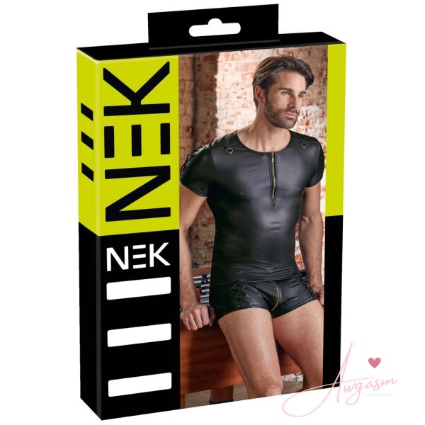 NEK Matte Black Straight Cut Shirt - Image 5