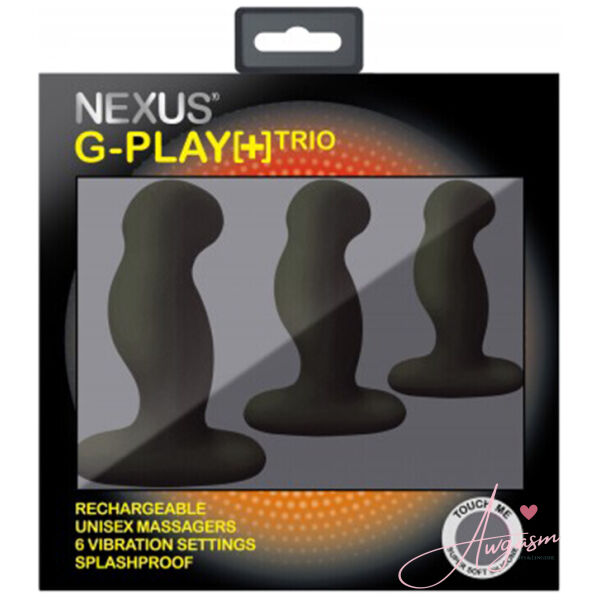 Nexus G Play Trio Vibrating Prostate Massagers Black - Image 2