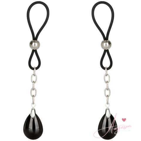 Nipple Play NonPiercing Nipple Jewellery Onyx