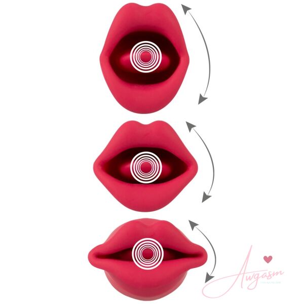 Oral Fun Moving Lips Tongue Vibrator - Image 2