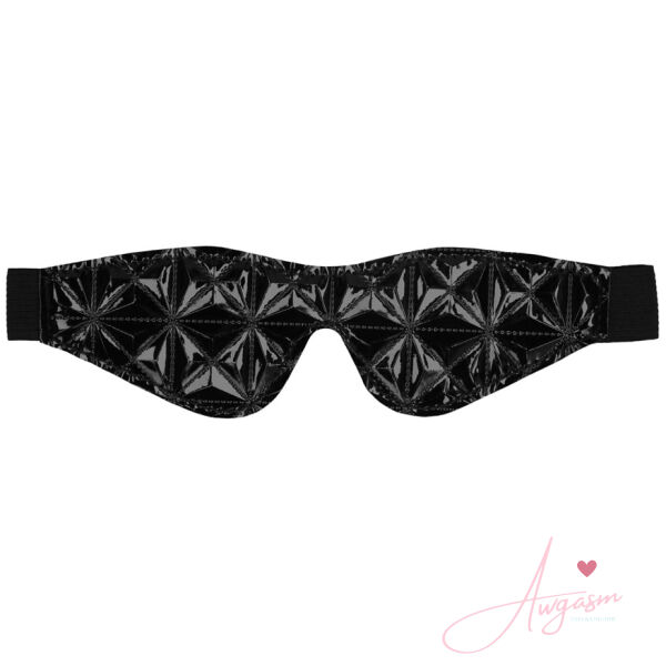Ouch Black Luxury Eye Mask - Image 2
