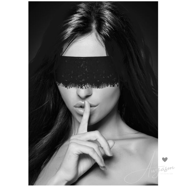 Ouch Lace Mask with Straps - Image 3