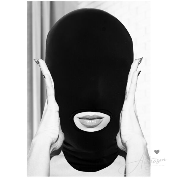 Ouch Submission Mask with Open Mouth - Image 2