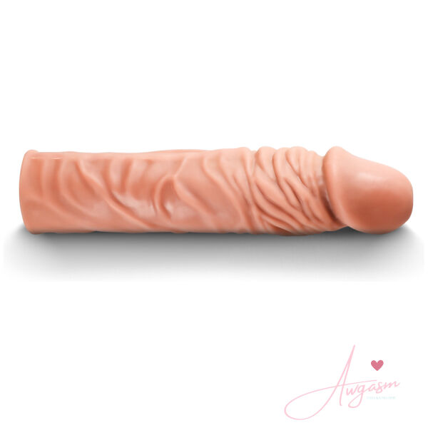 Penis Extender 7.4 Inches Flesh Brown - Image 3