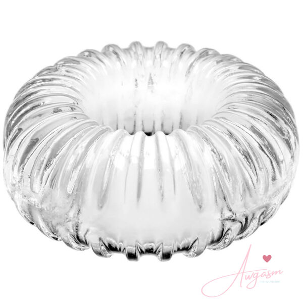 Perfect Fit Ribbed Ring Clear - Image 2
