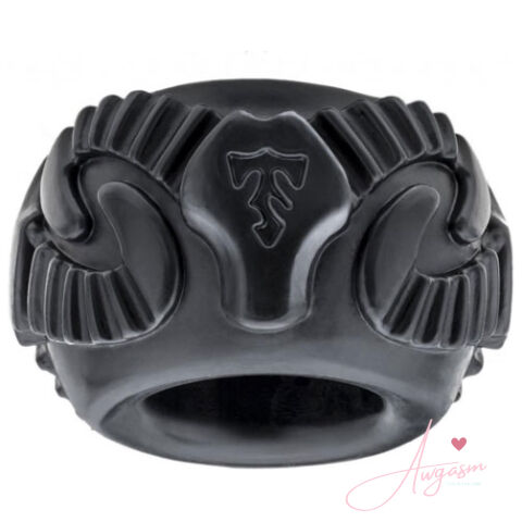 Perfect Fit Tribal Son Ram Ring 2 Pack Black