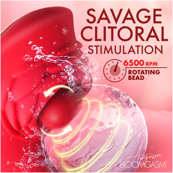 Petal Twirl Clit Massaging Silicone Vibrator - Image 4
