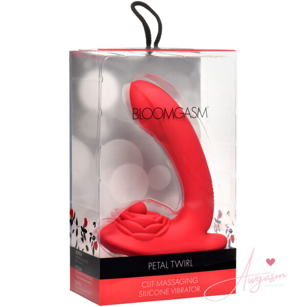 Petal Twirl Clit Massaging Silicone Vibrator - Image 7