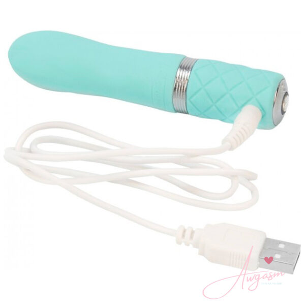 Pillow Talk Flirty Rechargeable Bullet Teal - Image 3