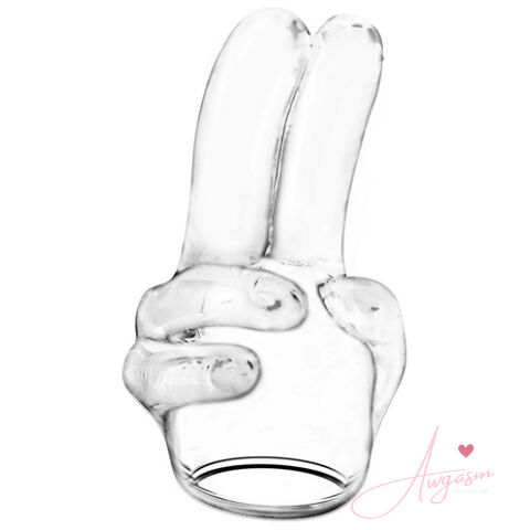 Power Head Double Finger Wand Attachment