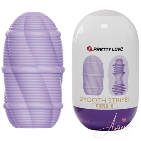 Pretty Love Cupid X Smooth Stripes Masturbator