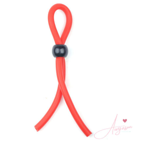Red Adjustable Cock Ring