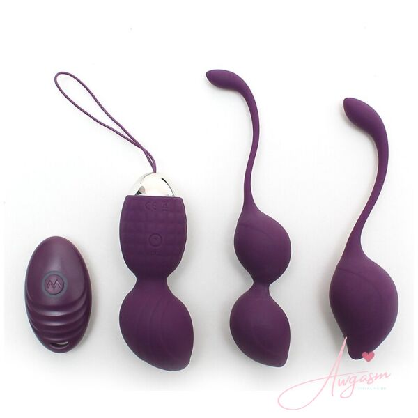 Rimini Vibrating Kegel Ball Set With Remote Control - Image 2