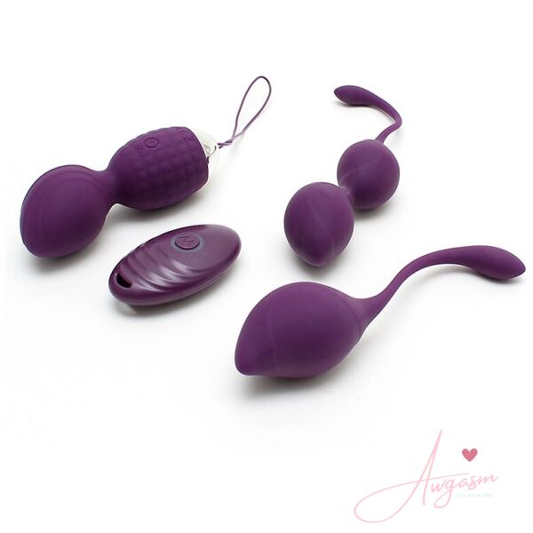 Rimini Vibrating Kegel Ball Set With Remote Control - Image 3