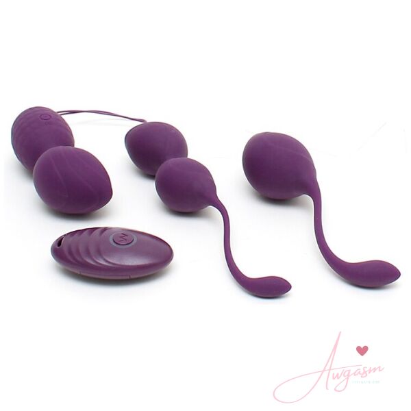Rimini Vibrating Kegel Ball Set With Remote Control - Image 4