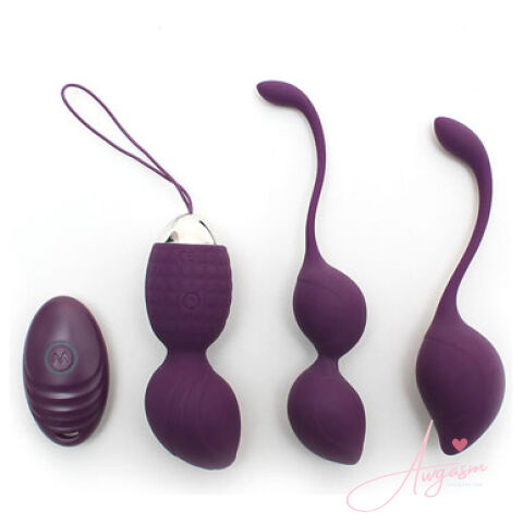 Rimini Vibrating Kegel Ball Set With Remote Control