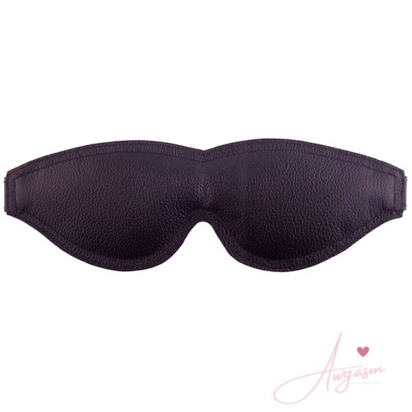 Rouge Garments Large Black Padded Blindfold - Image 2