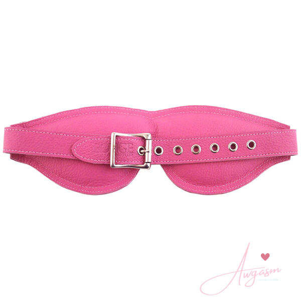 Rouge Garments Large Pink Padded Blindfold - Image 3