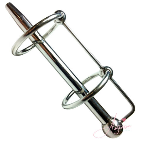 Rouge Stainless Steel Double Ring Sperm Stopper