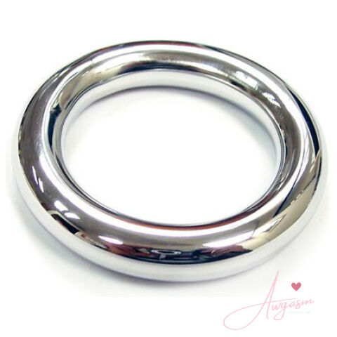 Rouge Stainless Steel Round Cock Ring 40mm