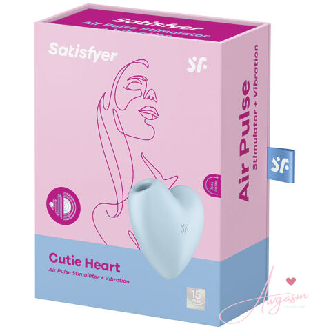 Satisfyer Cutie Heart-Blue