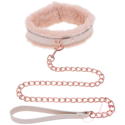 Sex and Mischief Fur Collar and Leash
