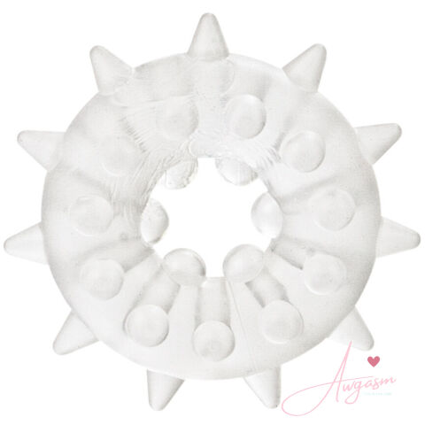 Sexagon Enhancer 2 Clear Cock Ring