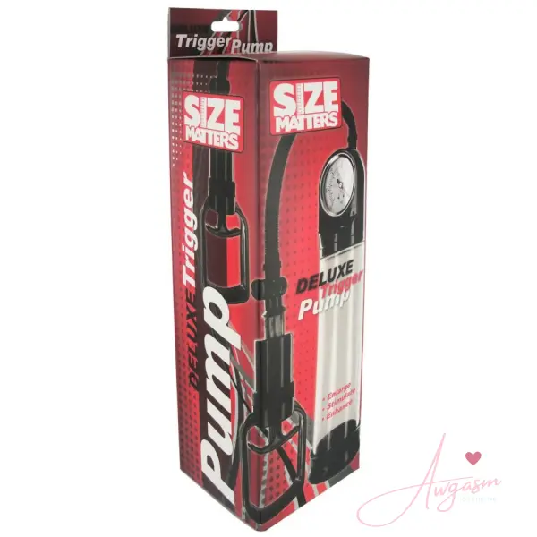 Size Matters Deluxe Trigger Penis Pump - Image 2
