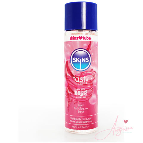 Skins Juicy Bubblegum Blast Waterbased Lubricant 130ml