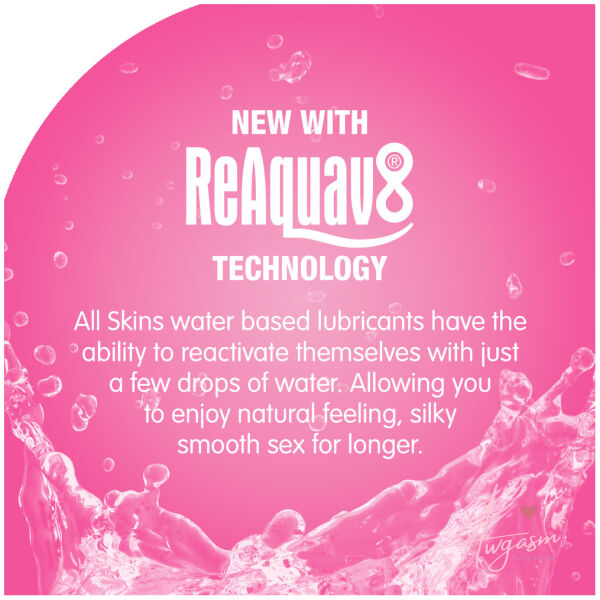 Skins Juicy Bubblegum Blast Waterbased Lubricant 130ml - Image 4