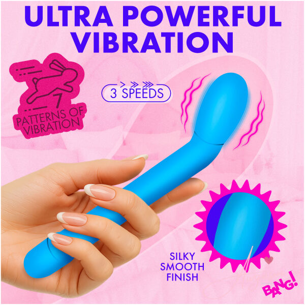 Slim G-Spot Vibrator - Blue - Image 2