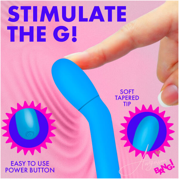 Slim G-Spot Vibrator - Blue - Image 3