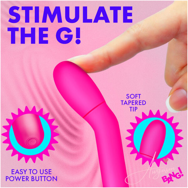 Slim G-Spot Vibrator - Pink - Image 3