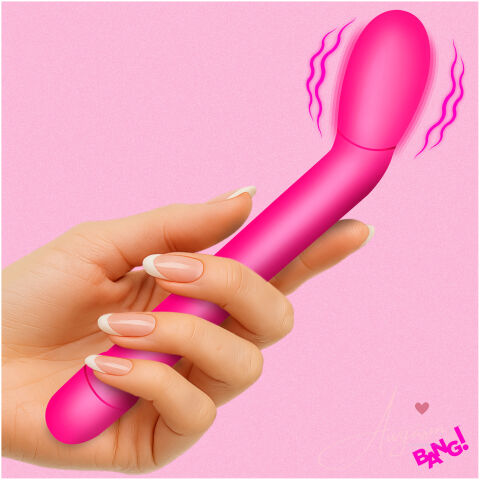 Slim G-Spot Vibrator - Pink
