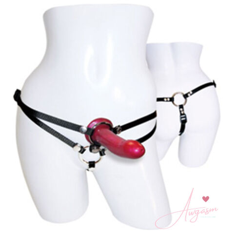 SportSheets Menage A Trois Double Presentation Harness With Dild