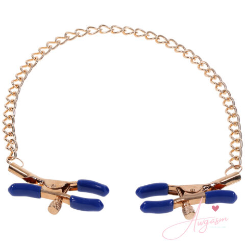 Sportsheets Cougar Chained Nipple Clamps