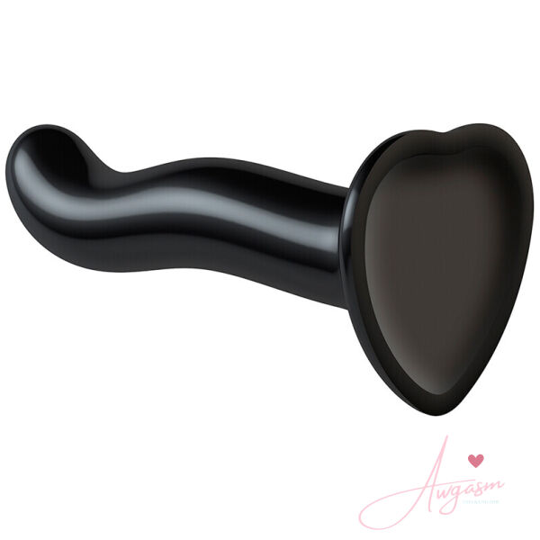Strap On Me Prostate and G Spot Curved Dildo Medium Black - Image 2