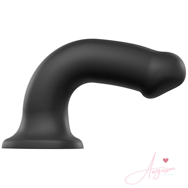 Strap On Me Silicone Dual Density Bendable Dildo XLarge Black - Image 2