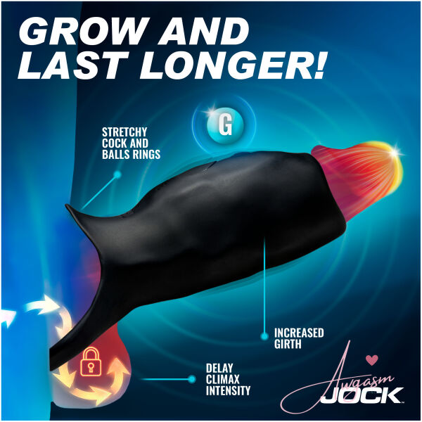 Surge Vibrating Penis Sleeve C-Ring w/ Remote - Image 3