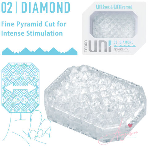 Tenga UNI Diamond Sleeve Masturbator