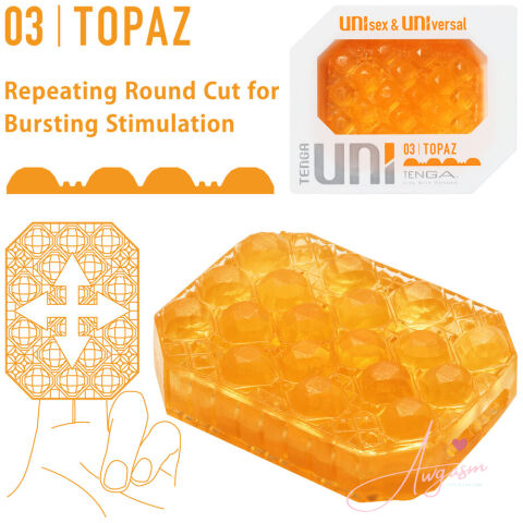 Tenga UNI Topaz Sleeve Masturbator