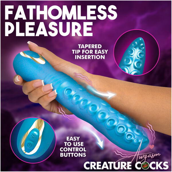 Tenta-Squirm Squirming Silicone Vibrator - Image 3