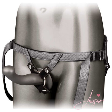 The Royal Sensual Set Crotchless Strap On Harness With Probe