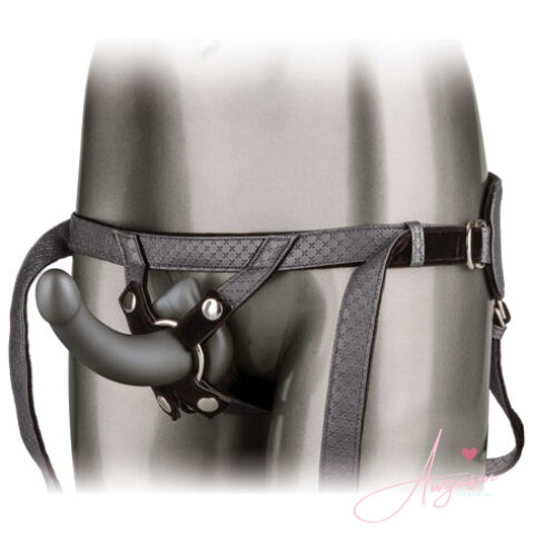 The Royal UltraSoft Set Crotchless Strap On With GProbe