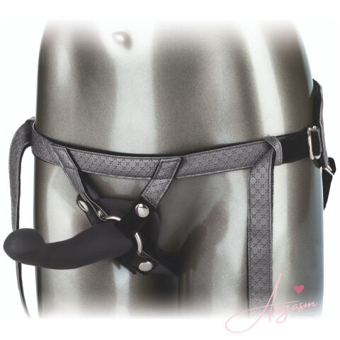 The Royal Vibrating Set Crotchless Strap On Plus Vibrating Probe