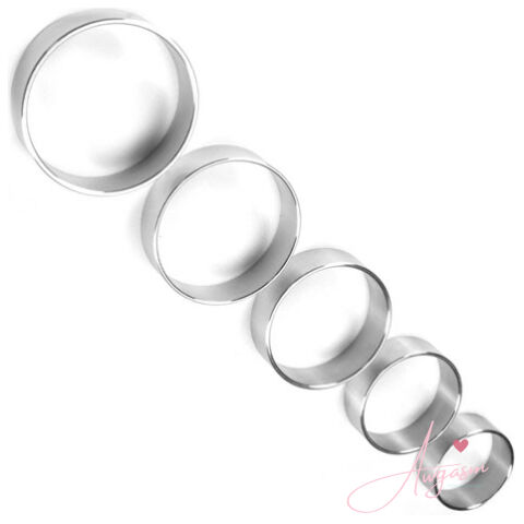 Thin Metal 1.5 inches Diameter Wide Cock Ring