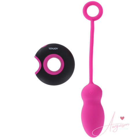 ToyJoy Caresse Embrace 1 Remote Control Egg Pink