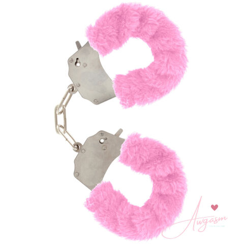 ToyJoy Furry Fun Wrist Cuffs Pink