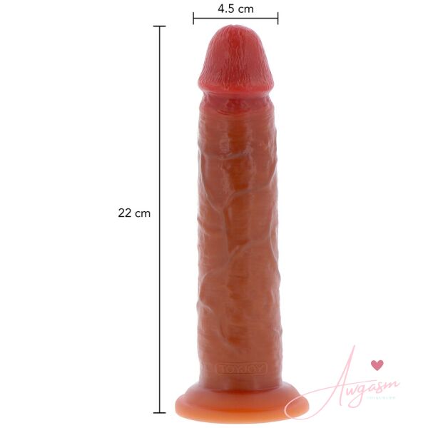 ToyJoy Get Real Silicone Foreskin Dong 8.5 Inches - Image 4