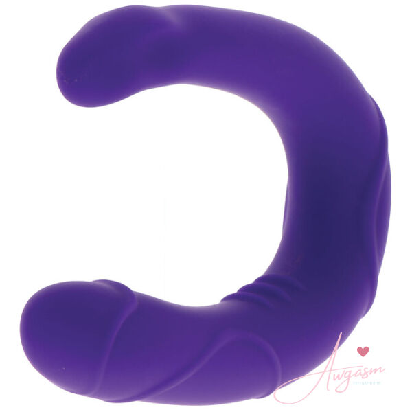 ToyJoy Get Real Vogue Mini Double Dong Purple - Image 2